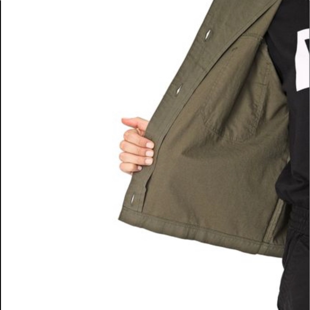 VANS Crowd Surf Wive Women Hooded Jacket Military - Picture 6 of 8